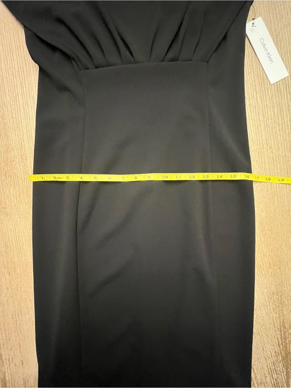 Calvin Klein Women's Boat Neck Scuba Crepe Sheath Dress Black Size 10 NWT - Picture 7 of 12